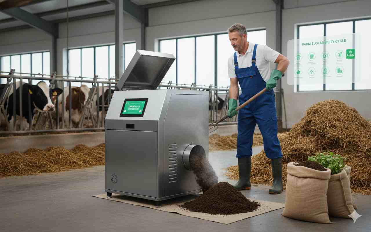 Kompost Makinesi  Çiftliklerdeki Gerçek Etkisi Nedir?